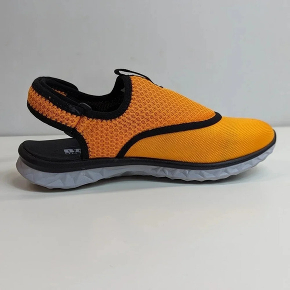 Bass Outdoor Hex Mesh Action Slide Sneakers in Orange Size 7 - Picture 5 of 10
